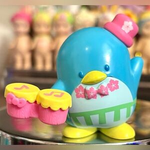Sanrio Summer Tuxedosam with Bongos Collectible Art Figure